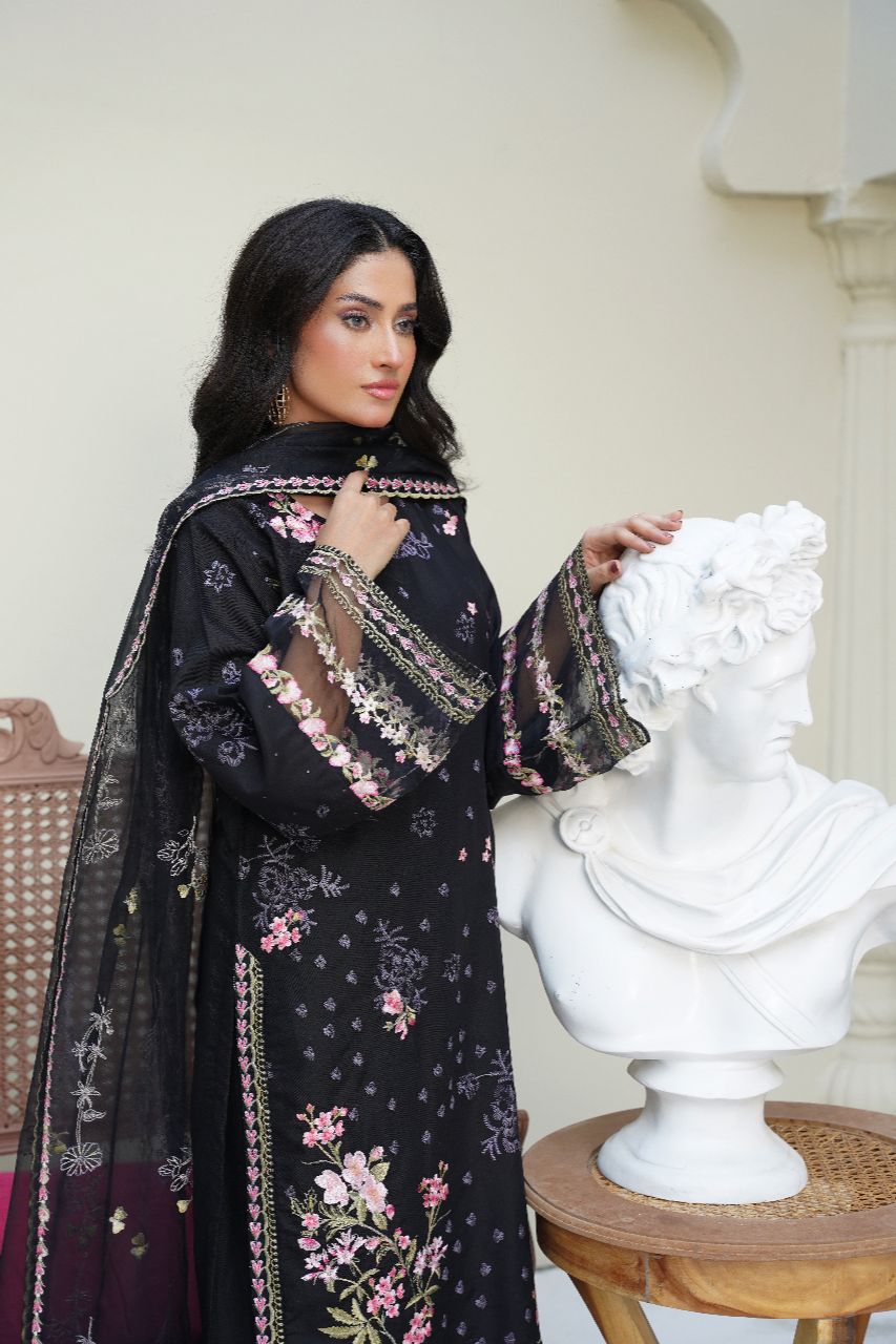 Pakistani Casual Dress - QL01 - Sana Safina Inspired