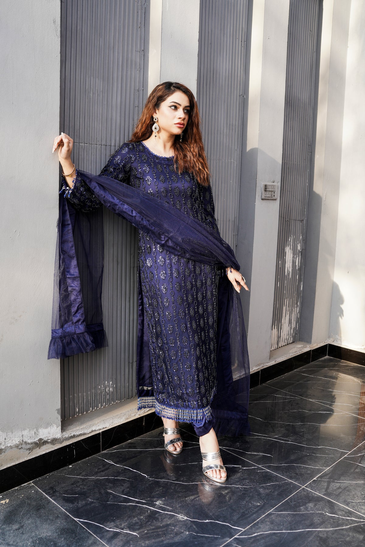 Queen Libas Luxury Collection D/3 -Readymade Pakistani Suits UK
