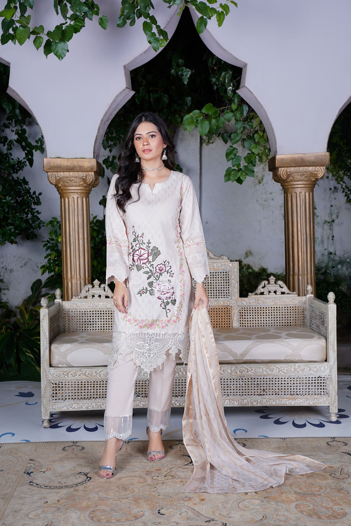 Queen Libas Summer Collection D/2 -Readymade Pakistani Suits UK
