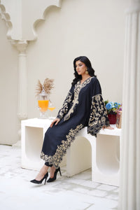 Har Din 3 – Black Embroidered 2Pc Suit