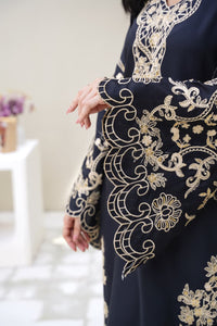 Har Din 3 – Black Embroidered 2Pc Suit