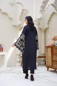 Har Din 3 – Black Embroidered 2Pc Suit