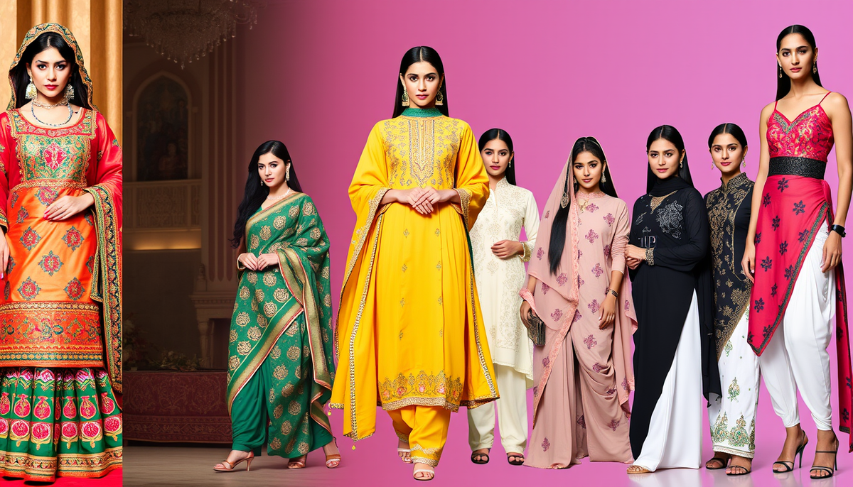 The Evolution of Pakistani Fashion: From Traditional to Contemporary Designs - Queen Libas