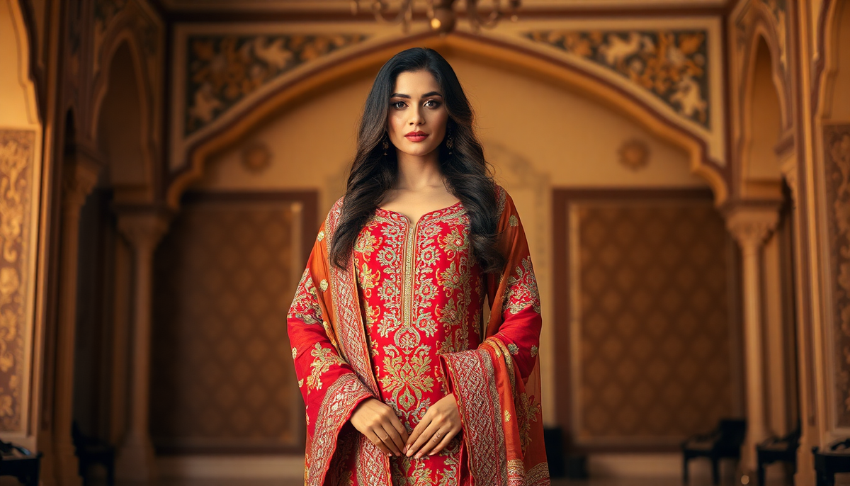 Elevate Your Style with Pakistani Designer Suits from Queen Libas