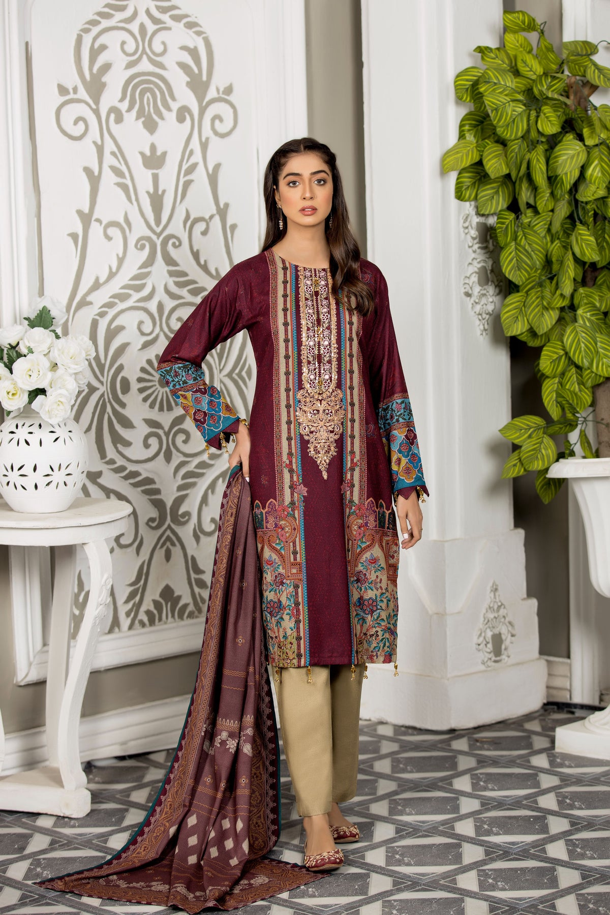 Queen Libas Casual CK03 -Readymade Pakistani Suits UK
