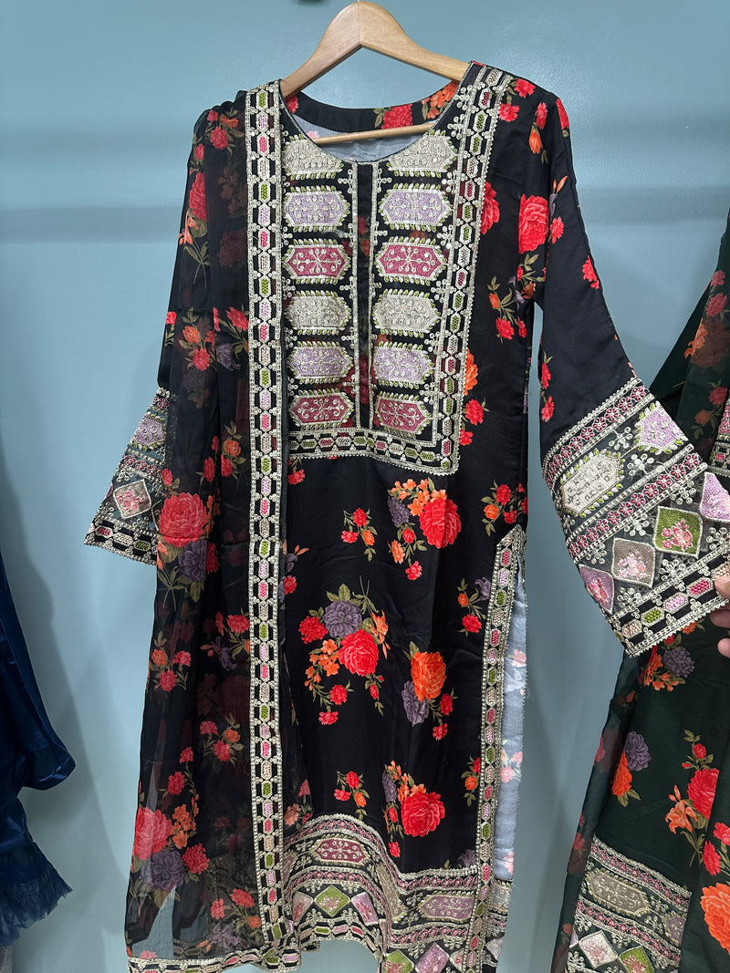 Pakistani Casual Dress - QLB-  Aneela’s Inspired