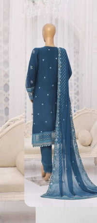 Neela (3 PC Stitched)