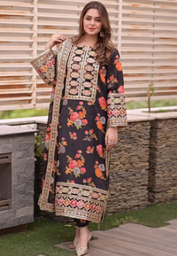 Pakistani Casual Dress - QLB-  Aneela’s Inspired