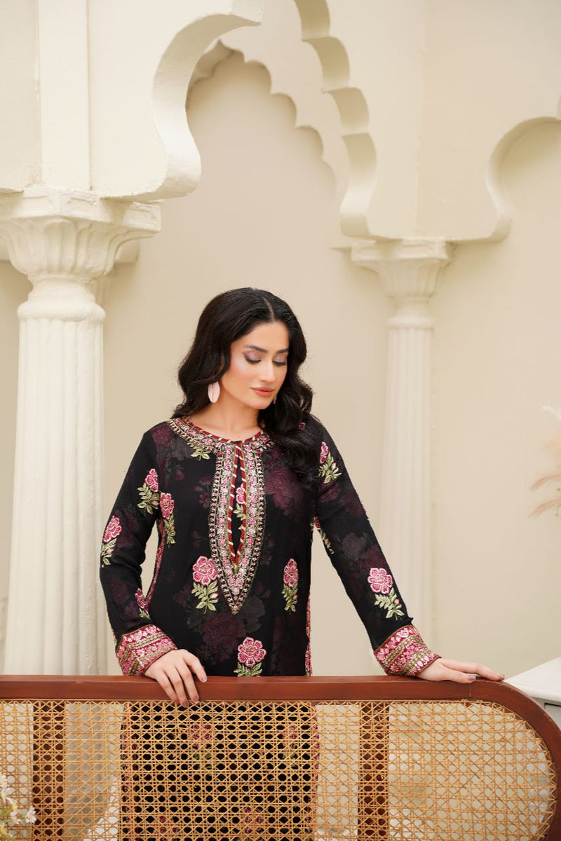 Pakistani Casual Dress - QL03 - Ethnic Inspired