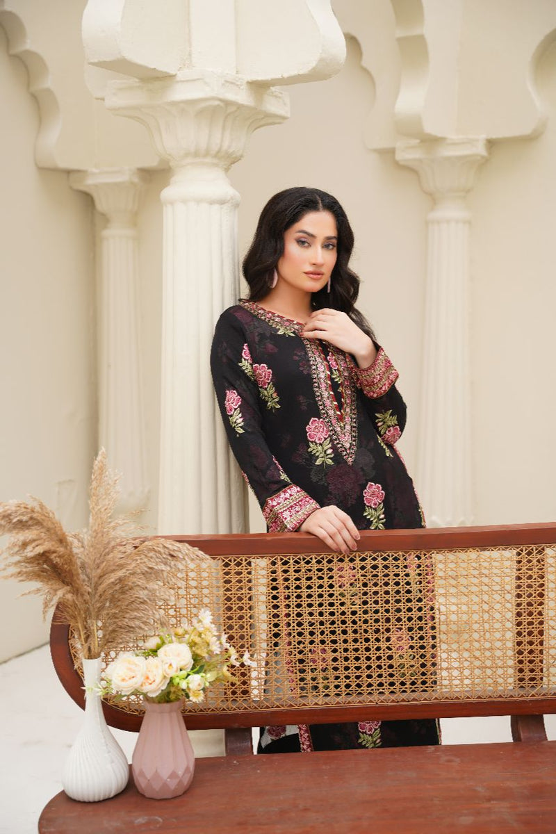 Pakistani Casual Dress - QL03 - Ethnic Inspired