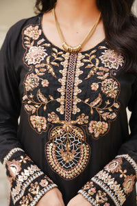 Pakistani Casual Dress - QL02 - Ethnic Inspired