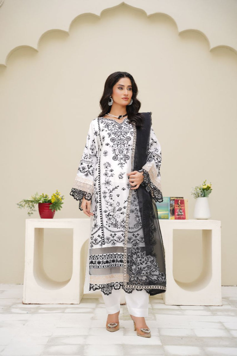 Pakistani Casual Dress - QL04 - Maria B Inspired