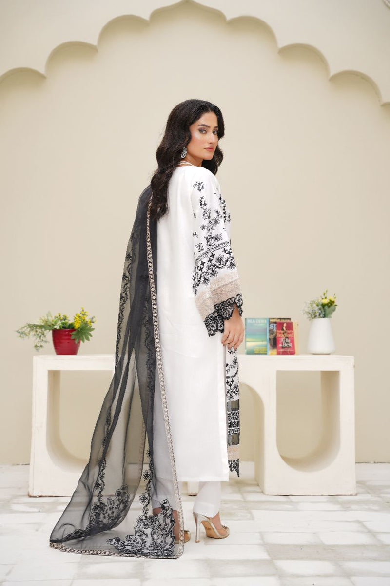 Pakistani Casual Dress - QL04 - Maria B Inspired