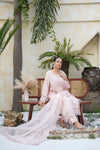 Har Din 5 – Pink Embroidered 3Pc Suit