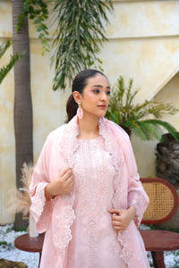 Har Din 5 – Pink Embroidered 3Pc Suit