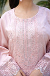 Har Din 5 – Pink Embroidered 3Pc Suit