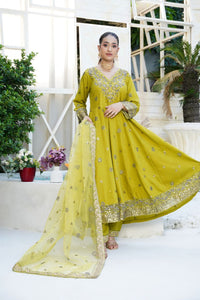 Har Din 2 – White Embroidered 3 Pc Suit