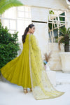 Har Din 2 – White Embroidered 3 Pc Suit