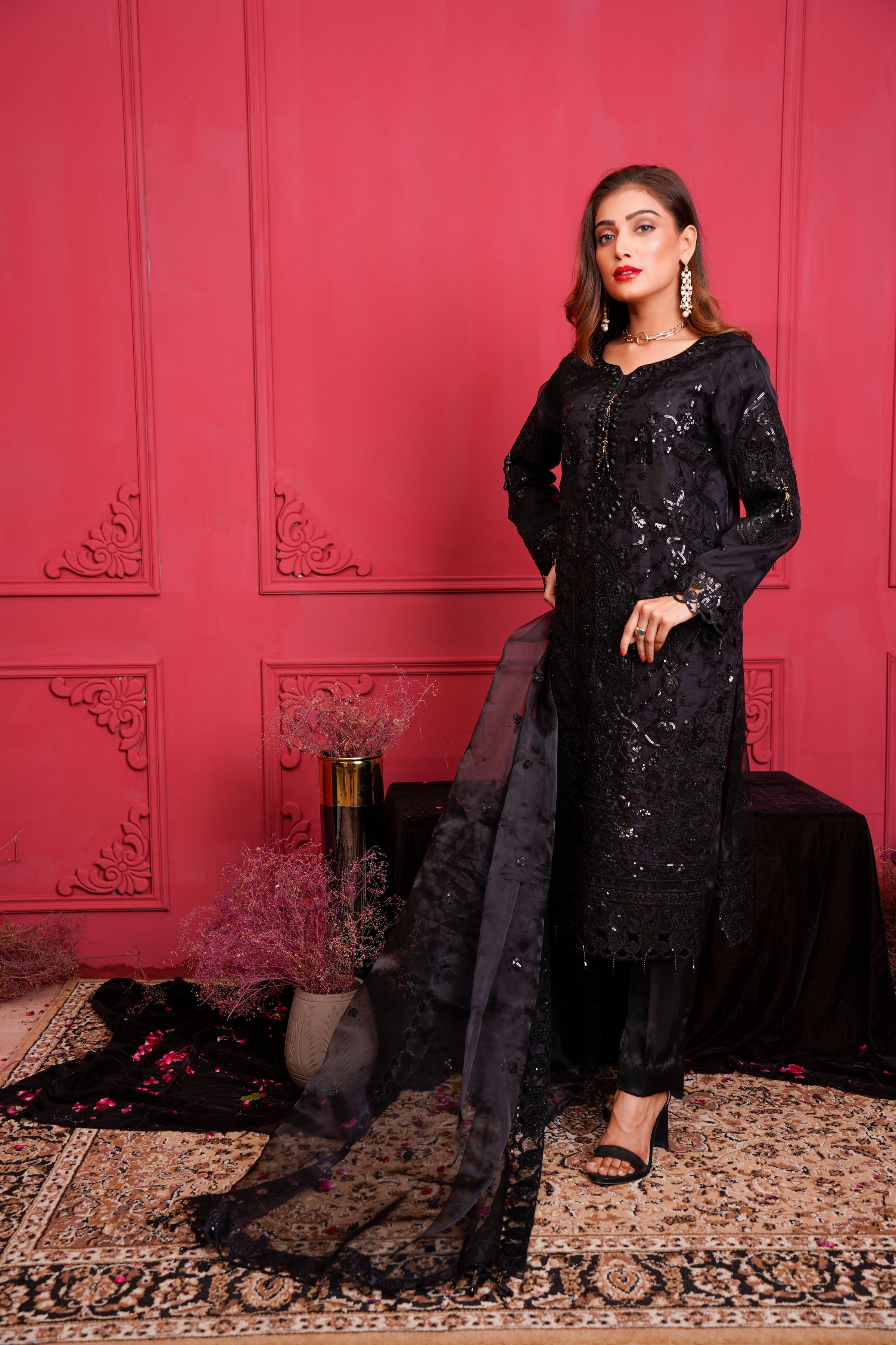 Queen Libas D1475- Readymade Pakistan Suit -Readymade Pakistani Suits UK