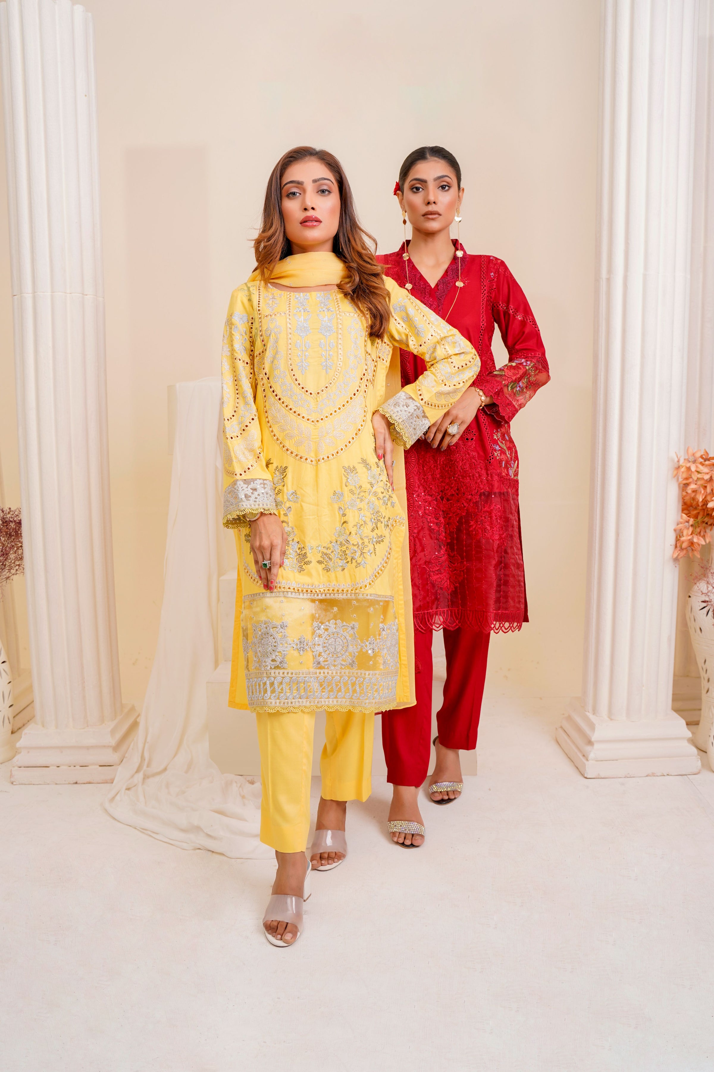 Queen Libas Linen Collection D4 - Ready to wear -Readymade Pakistani Suits UK