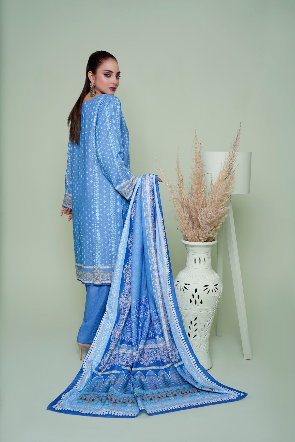 Queen Libas DH 03  - Dhanak  Ready To Wear -Readymade Pakistani Suits UK