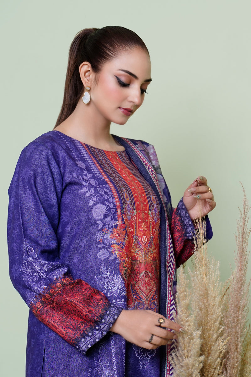 Queen Libas DH 05  - Dhanak  Ready To Wear -Readymade Pakistani Suits UK