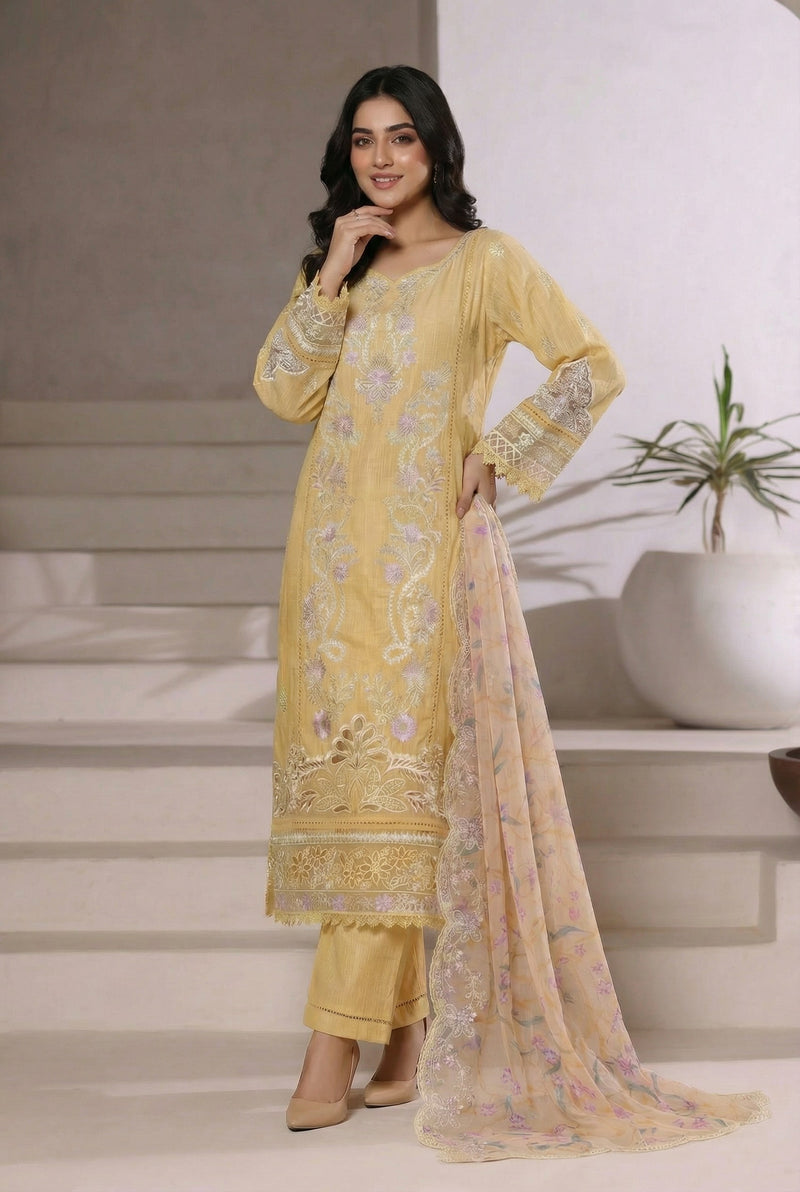 Gulbahar (3 PC Stitched)