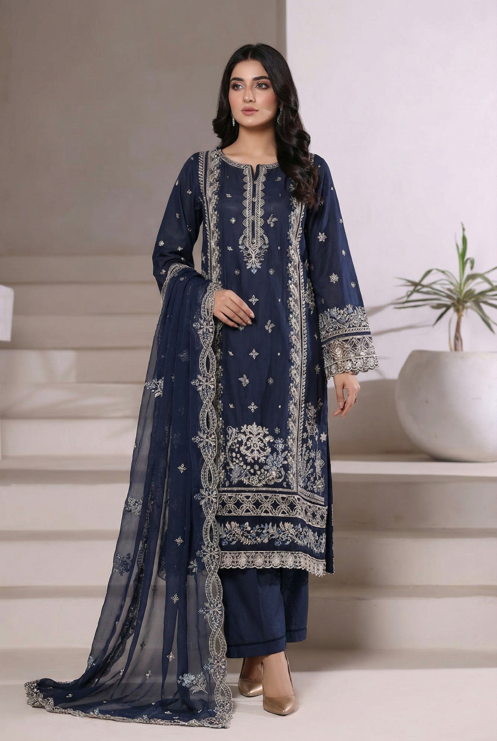 Royal (3 PC Stitched)