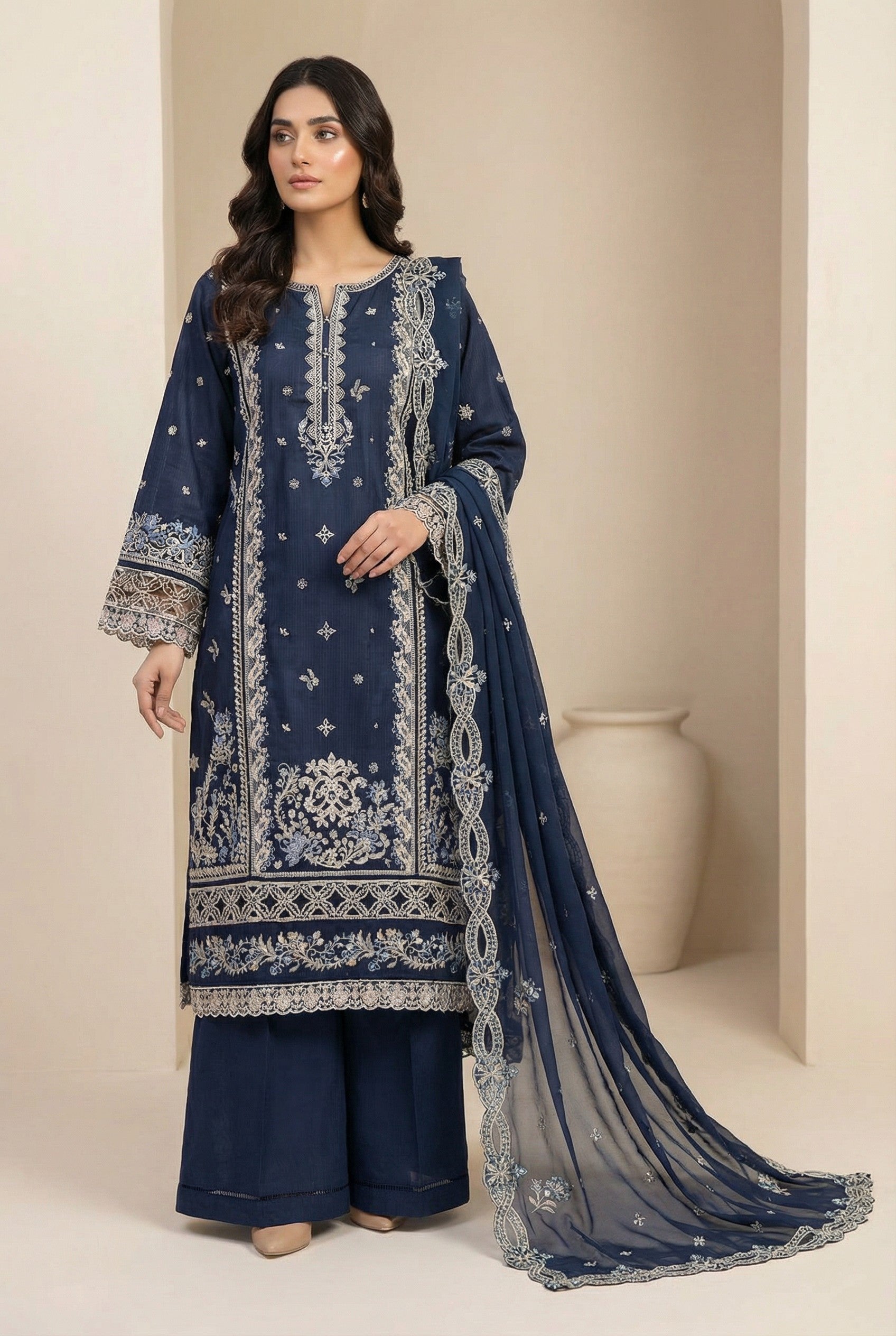 Royal (3 PC Stitched)