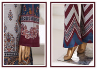 Queen Libas -Khaddar 2pc Co-Ords