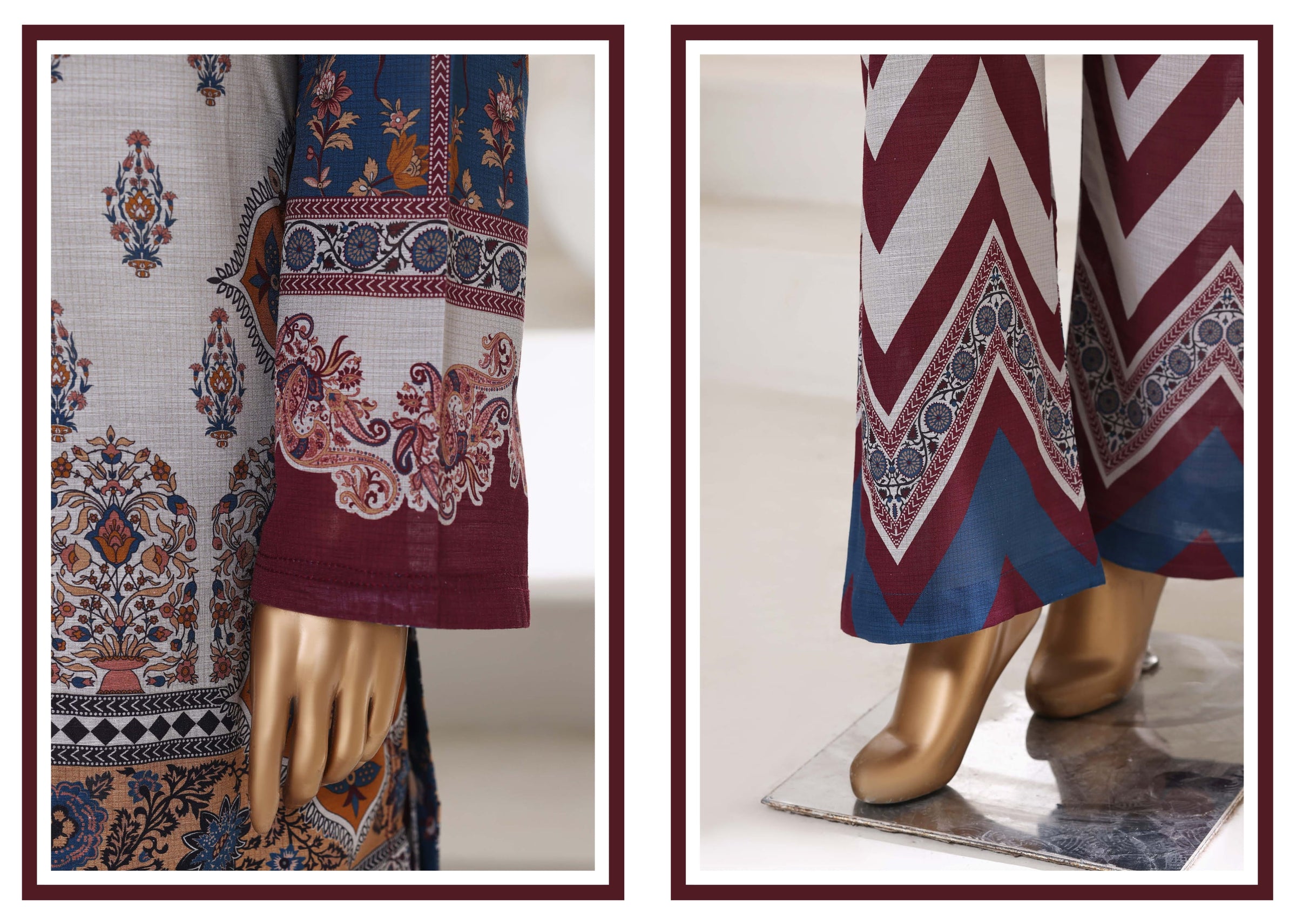 Queen Libas -Khaddar 2pc Co-Ords