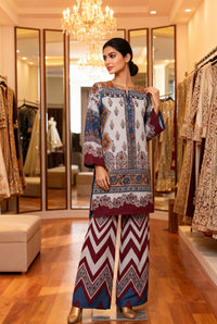 Queen Libas -Khaddar 2pc Co-Ords