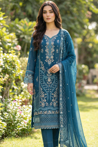 Neela (3 PC Stitched)