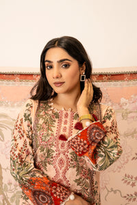 Queen Libas Pakistani Lawn Suit UK with Elegant Print.