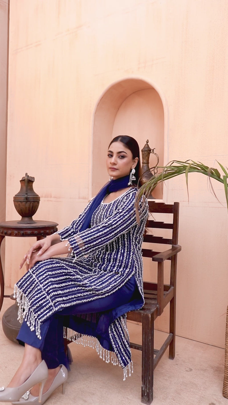 Queen Libas Luxury Pret Volume 1 -06 Aura - Pakistani Readymade Suit